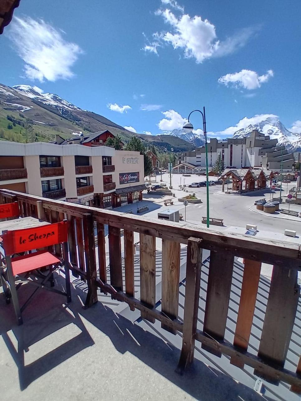 Hotel Le Sherpa Les Deux Alpes Exterior foto