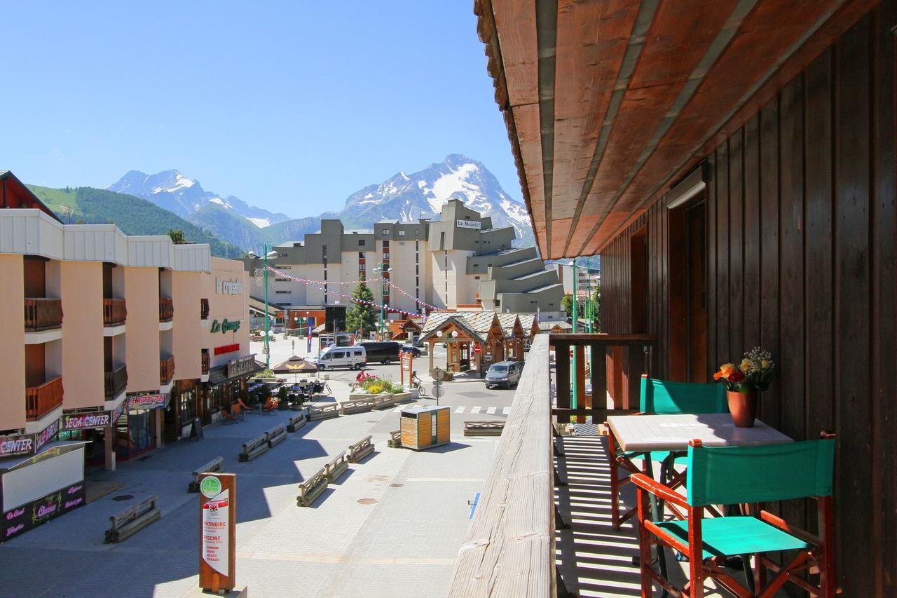 Hotel Le Sherpa Les Deux Alpes Exterior foto